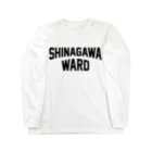 JIMOTO Wear Local Japanの品川区 SHINAGAWA WARD ロングスリーブTシャツ