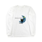 lifejourneycolorfulの黒猫 Long Sleeve T-Shirt