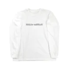 DIMADARA BY VULGAR CIRCUSのMALFORMATION 黒/DB_24 Long Sleeve T-Shirt