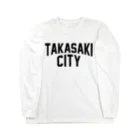 JIMOTOE Wear Local Japanのtakasaki city　高崎ファッション　アイテム Long Sleeve T-Shirt