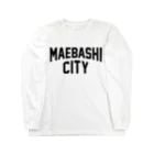 JIMOTO Wear Local Japanのmaebashi city　前橋ファッション　アイテム ロングスリーブTシャツ