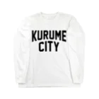 JIMOTO Wear Local Japanのkurume city　久留米ファッション　アイテム ロングスリーブTシャツ