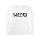 Voice BrandのシンプルロゴTEE Long Sleeve T-Shirt