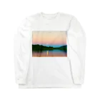 mizuphoto galleryのFull moon power Long Sleeve T-Shirt