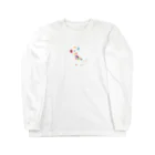 sampoの色鉛筆のきりん Long Sleeve T-Shirt