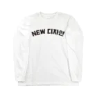 NewDesignsのニューデザイン　韓国語 ロングスリーブTシャツ