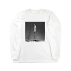 Agre...//のSmoking guy monokuro  Long Sleeve T-Shirt