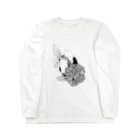 makkura.のらんちう　(yowmoreyow.) Long Sleeve T-Shirt