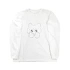 バミファビュはおにぎりのぴえんくま Long Sleeve T-Shirt