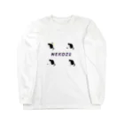 ニャムのアトリエのNEKOZE生活ロゴ Long Sleeve T-Shirt