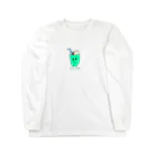 chocotto productionのクリームソーダくん Long Sleeve T-Shirt