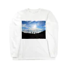 山　生活の常念乗越 Long Sleeve T-Shirt