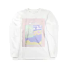 QB🦖のユメ_p ロングスリーブTシャツ