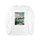 sumomomo.momomo_のlandscape ロングスリーブTシャツ