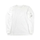 calcalの見返り白文鳥 Long Sleeve T-Shirt