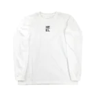 O-HE-SOのワンポイントロゴ【HEEL】 Long Sleeve T-Shirt