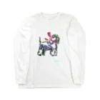 F U U R Oの【schnauzer】 Long Sleeve T-Shirt