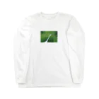 ○の婚姻色のダイサギ Long Sleeve T-Shirt