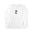 ゆきだるまころころのねこの王子様＊ピンク Long Sleeve T-Shirt