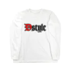 BlackSkunkのD style ロゴグッズ Long Sleeve T-Shirt