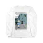 大名の家と女の子 Long Sleeve T-Shirt