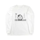 たかはらのうっかりしてた赤ちゃん文鳥 Long Sleeve T-Shirt