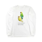 j8ie de vivre♪の恐竜の子孫？　コザクラインコ Long Sleeve T-Shirt