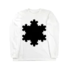 FRACTAL / フラクタルのFractal Koch Snowflake Long Sleeve T-Shirt