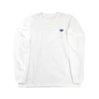 no more.のa rose(blue)_point Long Sleeve T-Shirt