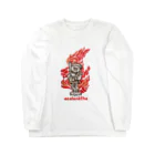 BONNOUMの不動明王 Long Sleeve T-Shirt