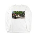 handy mesh pouchのホイアンのお土産_ストリートドッグ Long Sleeve T-Shirt