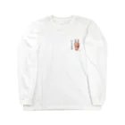 tomaya＊otaruのいってきます　（ピンク) Long Sleeve T-Shirt