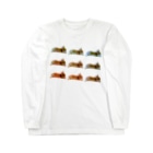 『卯のえほん』   〜えほんカフェ「うさぎの絵本」のオンラインショップ〜のpsychedelic♢﻿RABBIT Long Sleeve T-Shirt