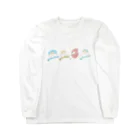 ドブ色バレッタの【まどろみちゃんコラボ】ゆるふわバレッタ Long Sleeve T-Shirt