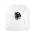 WAMI ARTのア(宇宙)ヲシテ文字 Long Sleeve T-Shirt