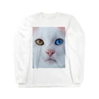 mayurinのオッドアイキャット Long Sleeve T-Shirt