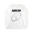 藤吉(とうきち)のグッズのNIKIN(B) ロングスリーブTシャツ