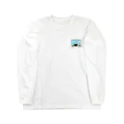 ねこがすき（ハチワレ猫姉妹のママ）のテレビたまとり猫 Long Sleeve T-Shirt