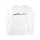 Sk8ersLoungeのaginsbwallie ロングスリーブTシャツ