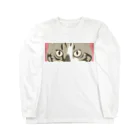 Umiの猫の目　桃色 Long Sleeve T-Shirt