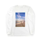 思いつきデザインfrom与論島のsunset～KENちゃんの写真フォルダ～ Long Sleeve T-Shirt