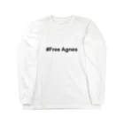 mo-mo-suzuの#Free Agnes ロングスリーブTシャツ