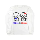 enjoystreetのシロとハナ Long Sleeve T-Shirt