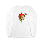 morning_08のこんにちは、あかずきんちゃん Long Sleeve T-Shirt