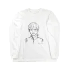 satomimitsukiの照れる少年 ラフ Long Sleeve T-Shirt