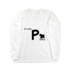 onehappinessのMY LOVE POODLE（プードル） Long Sleeve T-Shirt