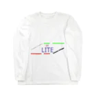 LITE【ﾗｲﾄ】のLITEくんのグッズ ロングスリーブTシャツ