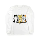 PygmyCat　suzuri店の癒してあげ隊 Long Sleeve T-Shirt