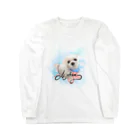 R&Mの絵なんですマルチーズちゃん Long Sleeve T-Shirt