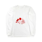 Haruchika SatoのHSロゴ赤 Long Sleeve T-Shirt